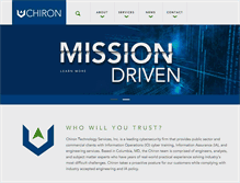 Tablet Screenshot of chirontech.com